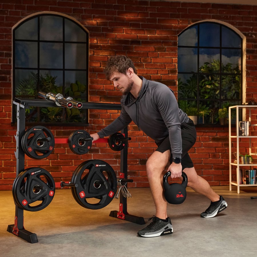 Kettlebell żeliwny 24kg HS-IB02