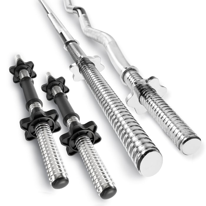 Ensemble de musculation pour travailler poitrine, épaules et triceps