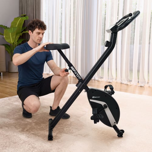 Vélo d'appartement pliable X-Bike HS-3020x Quest Noir/Argenté_7