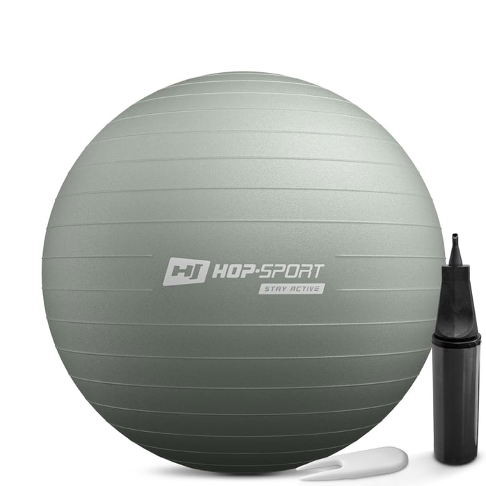 Ballon de gymnastique 65 cm pour renforcement musculaire Vert