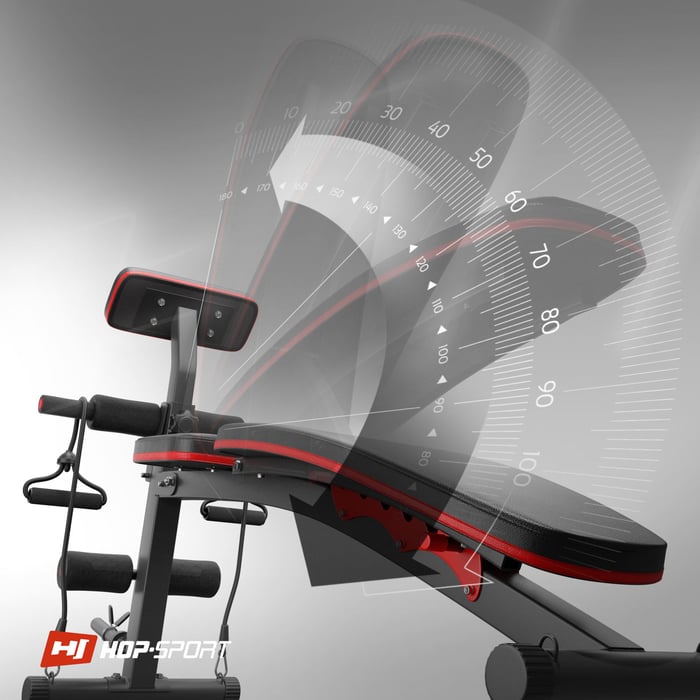 Support pour bras avec maintien stable des coudes pour concentrer la charge sur les biceps.