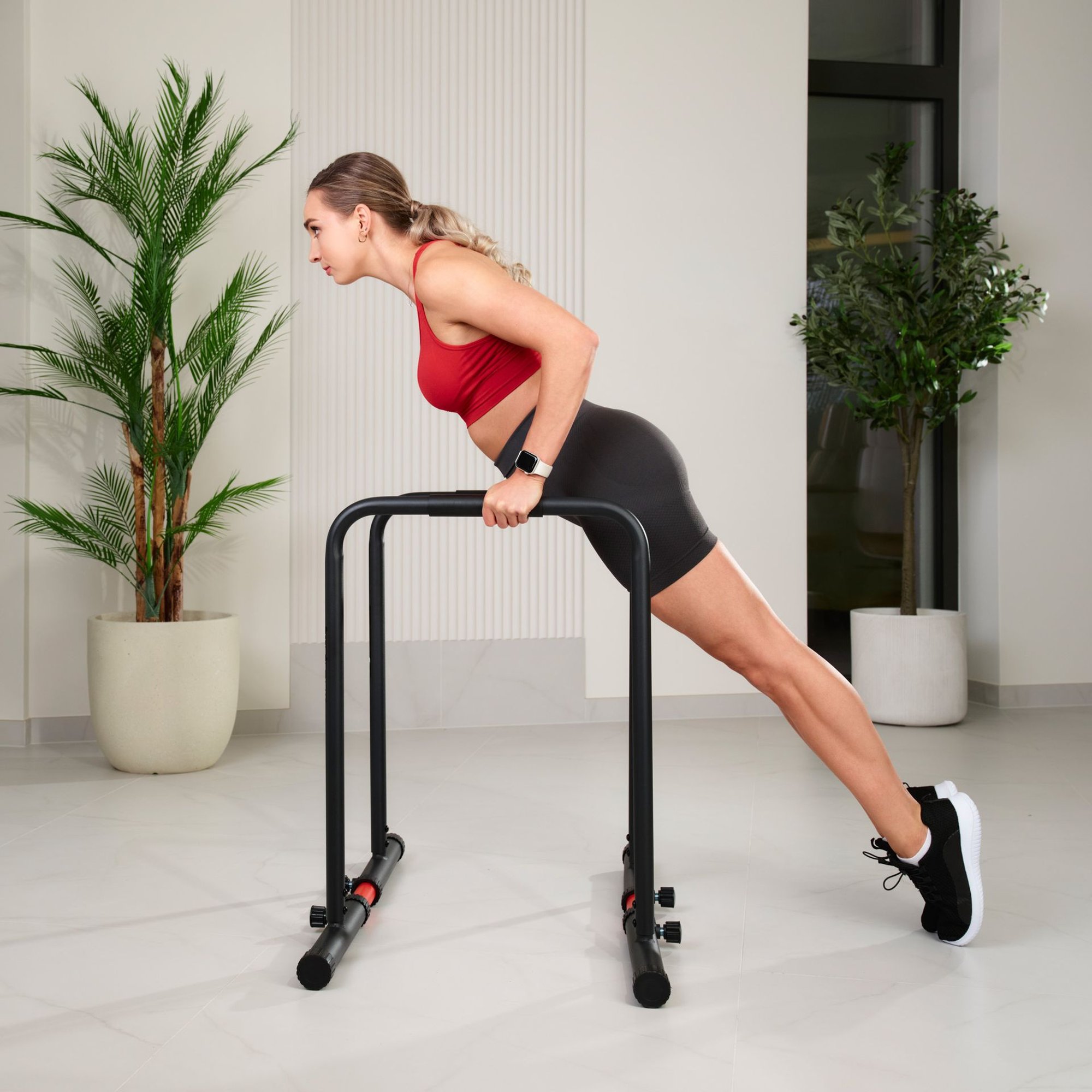 Barres parallèles musculation stables et solides pour dips et calisthénics