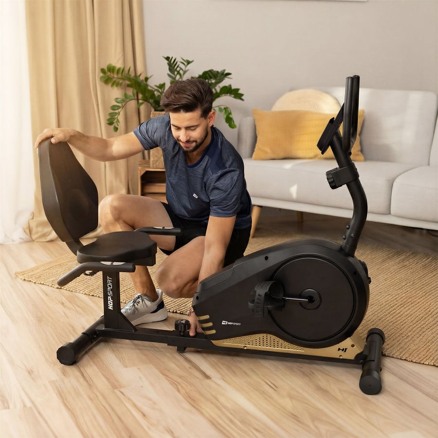 Rower leżący magnetyczny HS-040