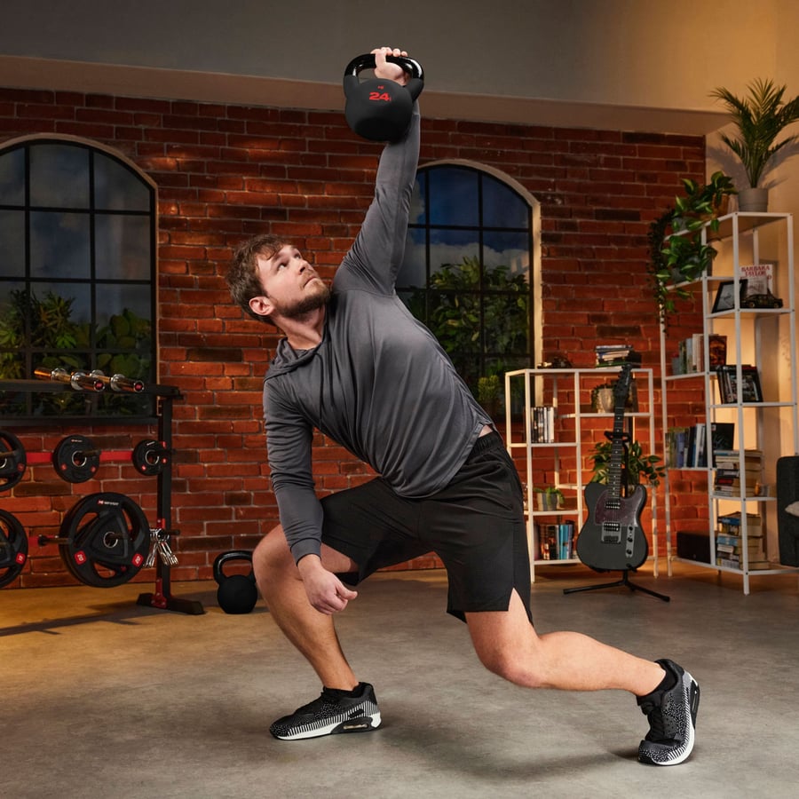 Kettlebell żeliwny 24kg HS-IB02