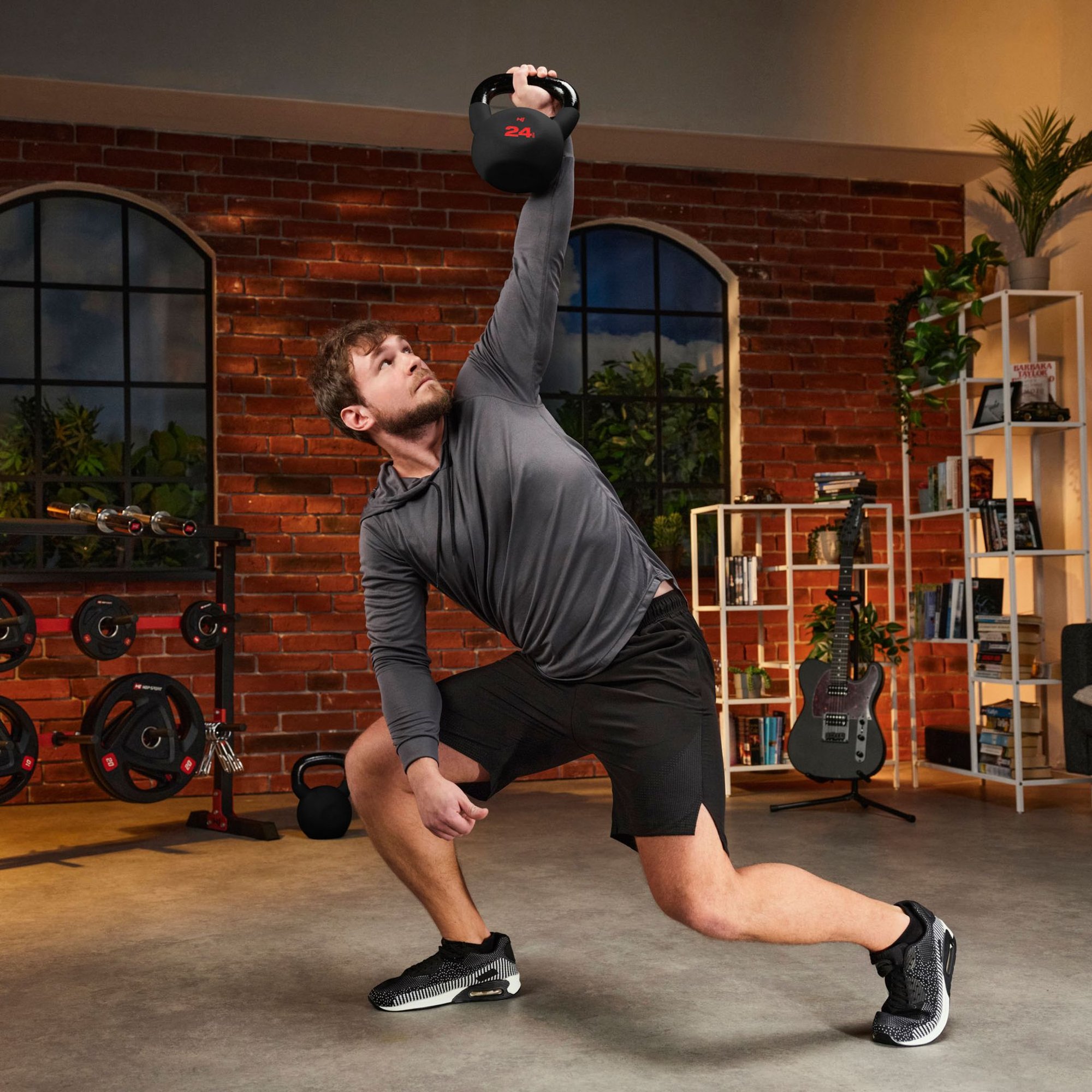 Poignée ergonomique de kettlebell pour prise en main sûre