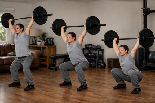 Squats lestés - comment faire correctement des squats avec charge ?