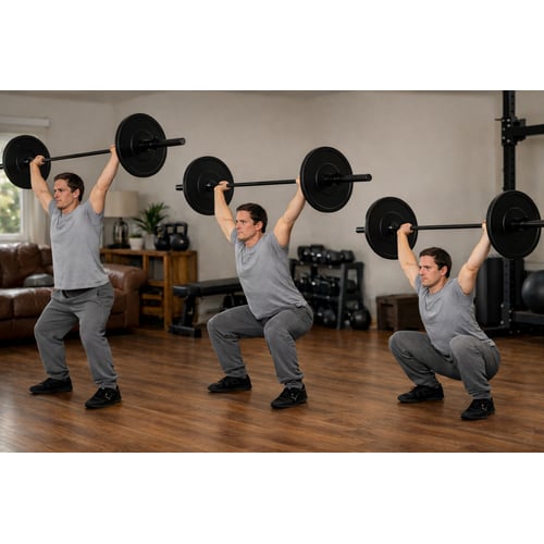 Squats lestés - comment faire correctement des squats avec charge ?