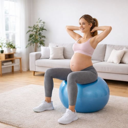 Ballon gym grossesse