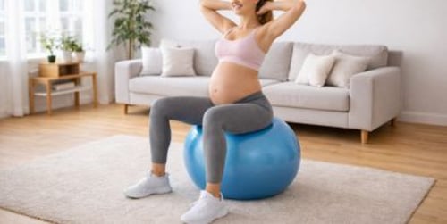 Ballon gym grossesse : conseils et exercices en toute sécurité