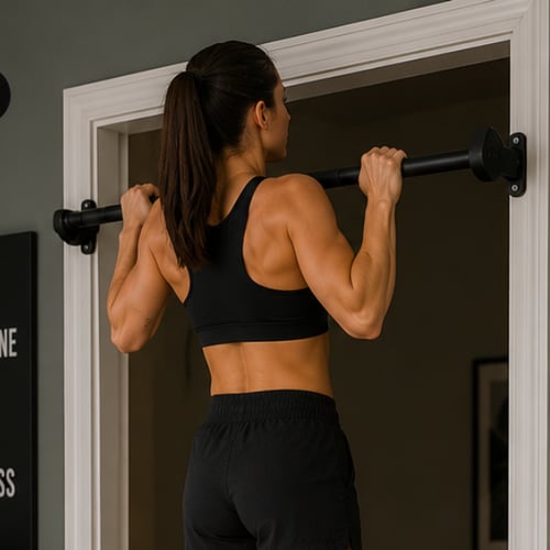 exercice à la barre de traction
