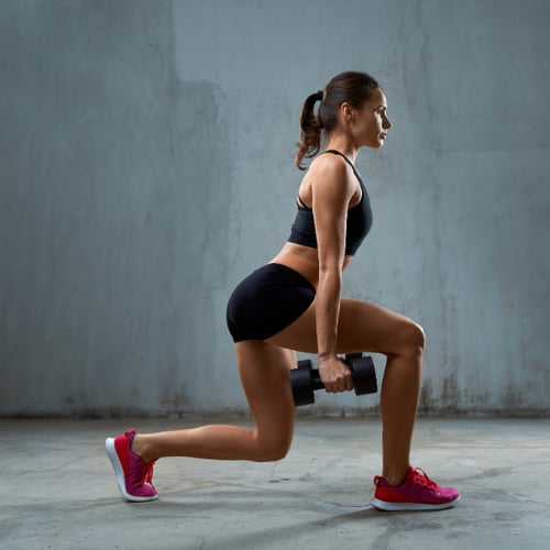 Bulgarian split squat