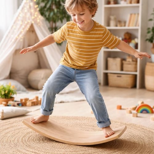 Planche équilibre enfant