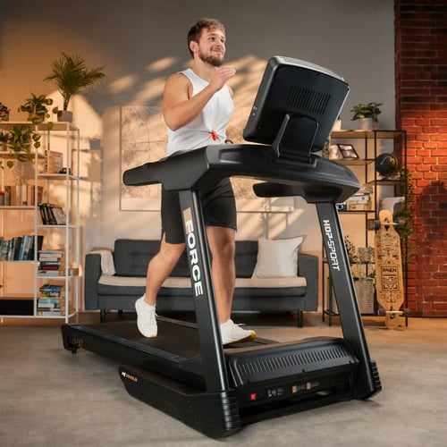 Courir sur un tapis de course