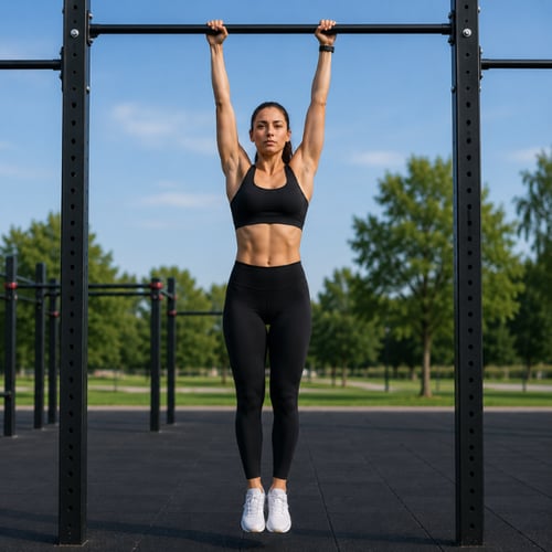 exercice à la barre de traction