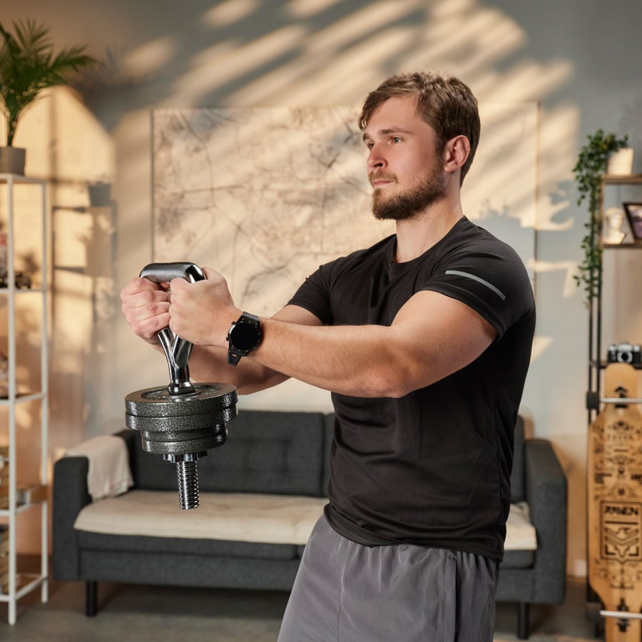 Fryf kettlebell - Zdjęcia w sce