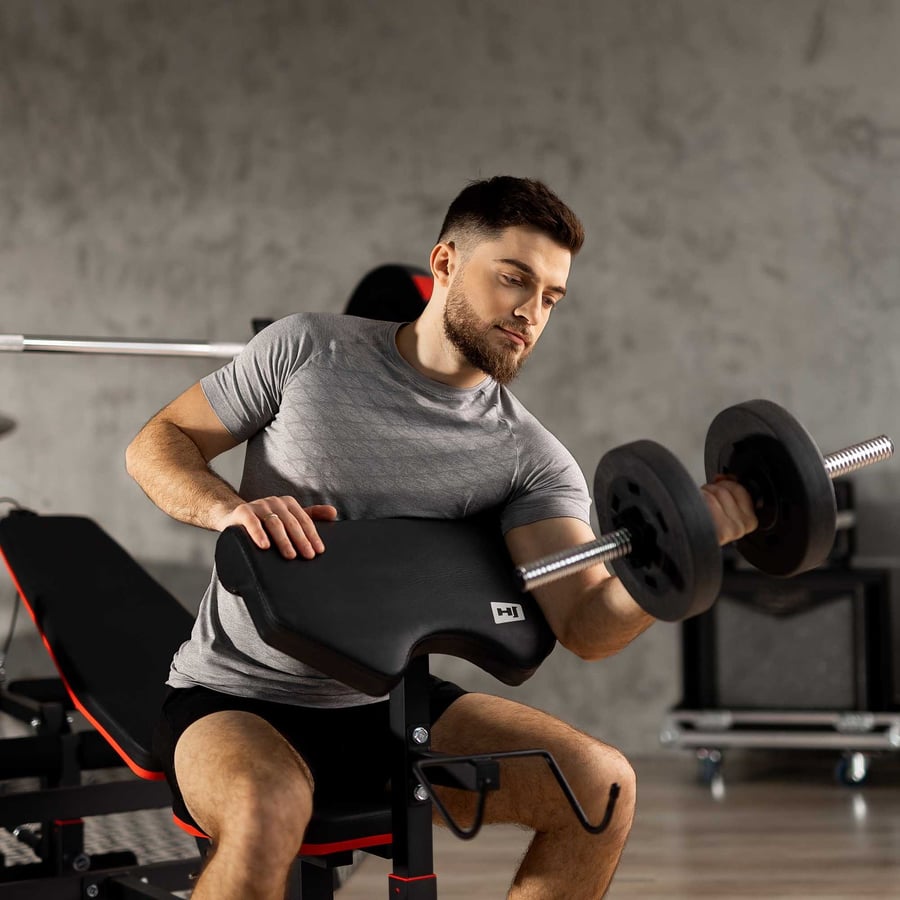 Ławka 1075 z modelem