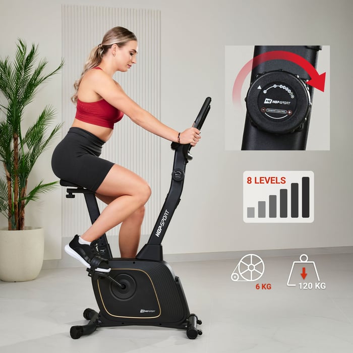 Vélo d’intérieur avec freinage magnétique réglable