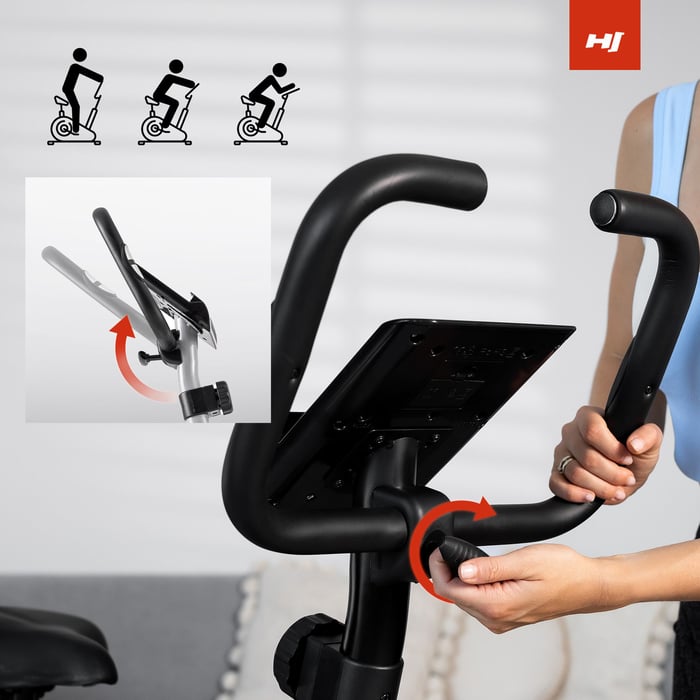 Vélo d’intérieur HS-2050H Sonic avec système Flywheel magnétique de 7 kg
