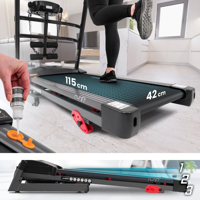 Tapis de course HS-1500LB Vista avec inclinaison manuelle à 3 niveaux