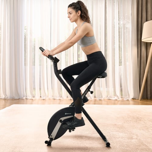 Vélo d'appartement pliable X-Bike HS-3020x Quest Noir/Argenté_8