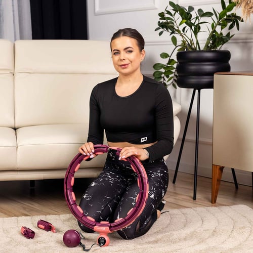 hula hop cherry z licznikiem HS