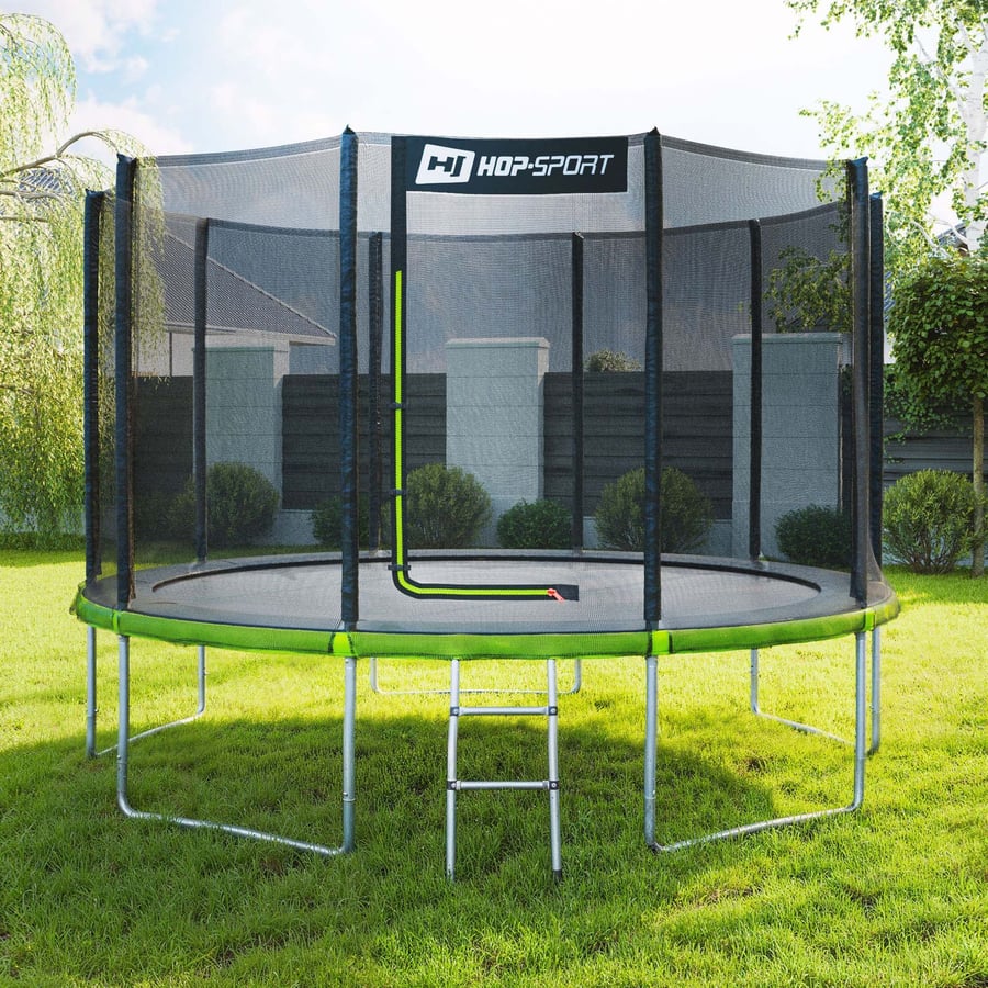 Trampolina 12FT z siatką zewnęt