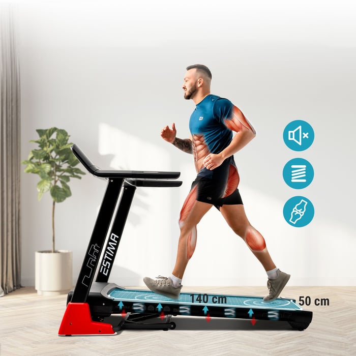 Appareil de fitness HS-3200LB Estima avec système d’amortissement à ressorts
