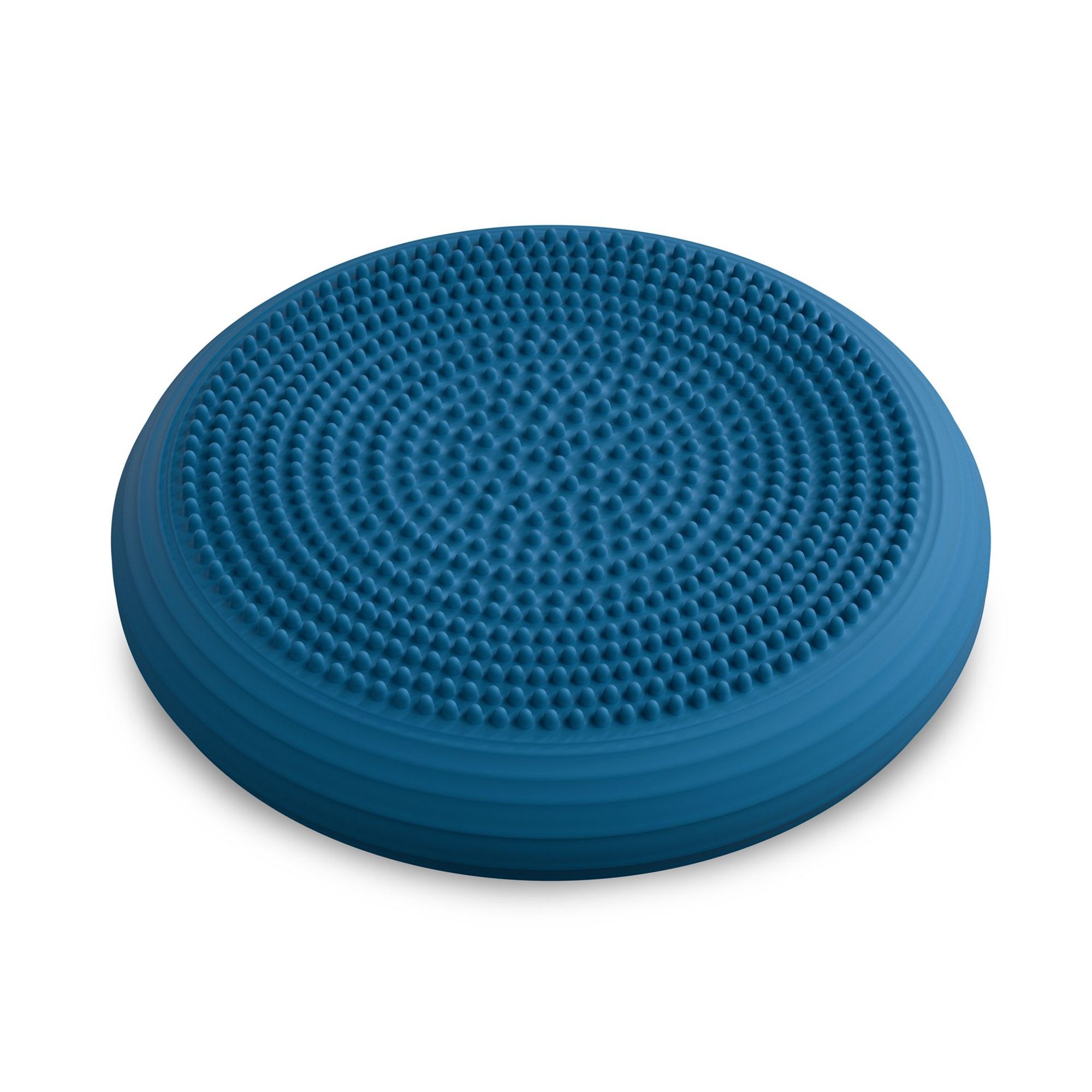 Coussin de proprioception avec picots massage et surface lisse Bleu