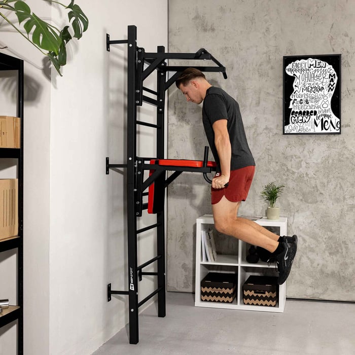 Station de musculation HS-1008K pour épaules, dos, pectoraux et abdominaux