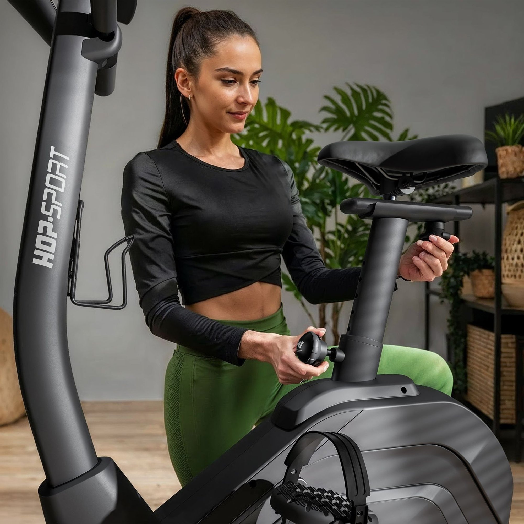 Vélo droit HS-120H Argo avec siège et guidon réglables