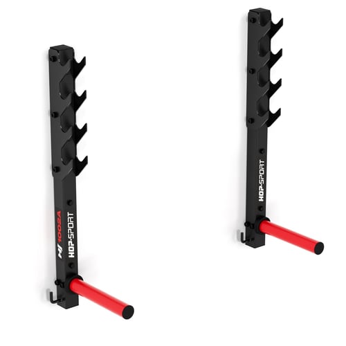 Support mural pour barres et disques de musculation HS-1002A_1