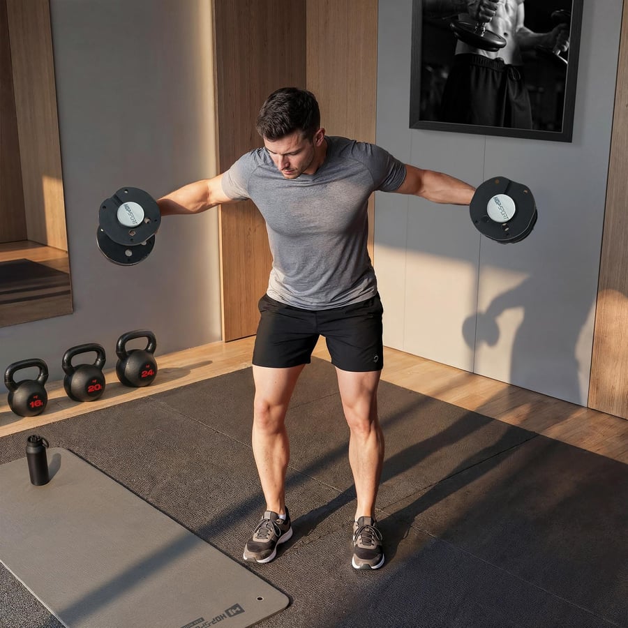 Hantel regulowany HS-MA3030D - - 4