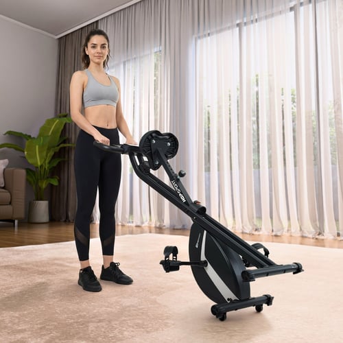 Vélo d'appartement pliable X-Bike HS-3020x Quest Noir/Argenté_6