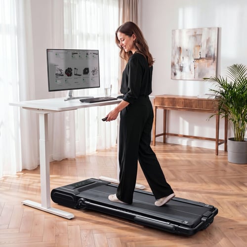 Tapis de course pliable électrique HS-1250WP Exevo_3
