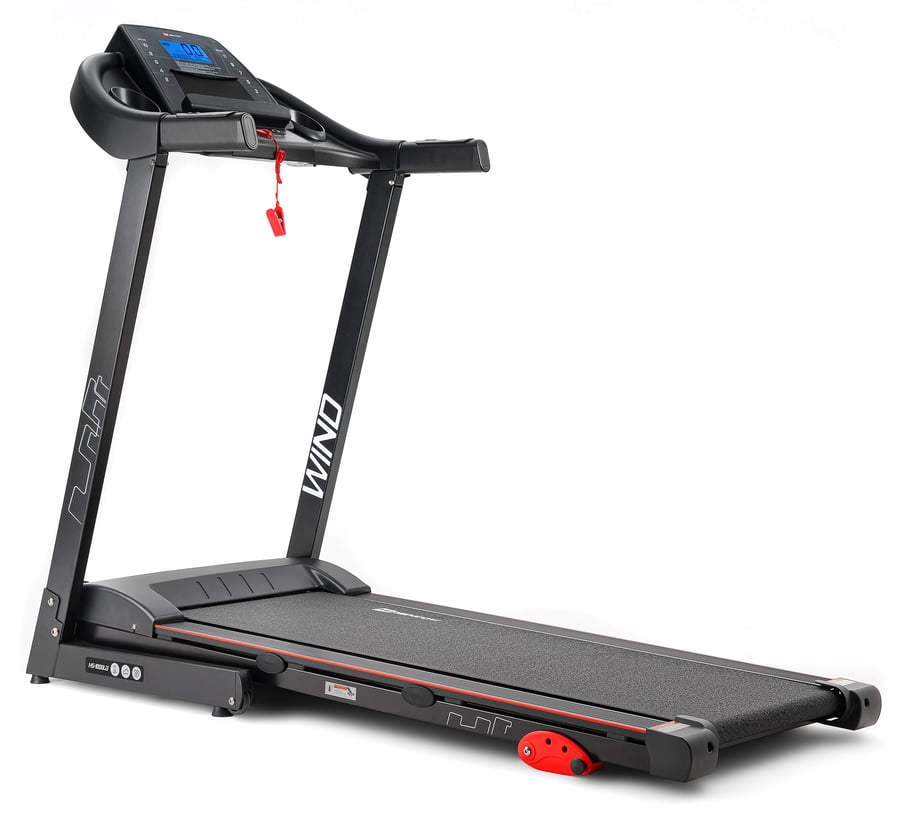 Tapis de course pliable électrique HS-1000LB Wind Rouge